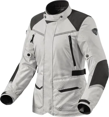 Image de Rev'it ! Voltiac 3 H2O Veste Textile 34 Argent/Noir pour Femme