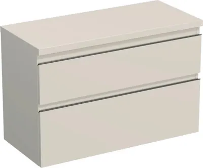 Obrázek produktu pro Koupelnová skříňka pod umyvadlo Jungborn TRENTA kašmírová lesklá 96,7 x 64,6 x 44,5 cm