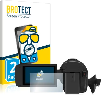 Produktbild von 2x BROTECT Schutzfolie für Panasonic HC-VX11 Displayschutz Displayschutzfolie Folie Matt Entspiegelungsfolie