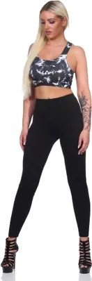 Produktbild von Damen Leggings schwarz lang; Schwarz M/38