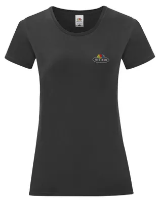 Produktbild von Fruit of the Loom - T-Shirt für Damen FK2849 (XL) (Schwarz)