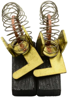 Image de Brosses en charbon pour polisseuse Rupes LH33E - 6x9x20mm - Remplace 4770