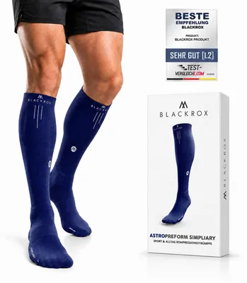 Produktbild von BLACKROX SIMPLIARY Kompressionsstrümpfe – Running Fitness Marathon (L-XL