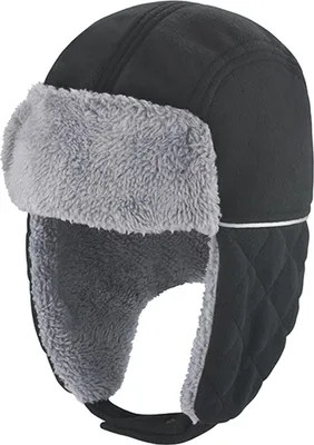 Produktbild von Result Winter Essentials RC032X | Ocean Trapper Hat Wintermütze - Farbe: Black/Grey - Größe: S/M