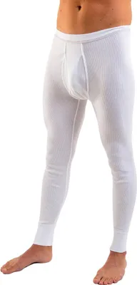 Produktbild von HERMKO 3542 2er Pack Herren lange Unterhose Bio Baumwolle Doppelripp, Größe:D 8 = EU XXL, Farbe:weiß