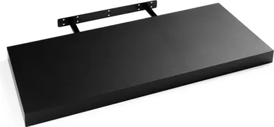 Produktbild von Wandboard - 60 x 23,5 cm - Schwarz matt - MDF - PVC