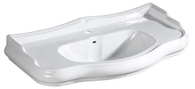Produktbild von Kerasan RETRO Keramik-Waschtisch 100x54,5cm, weiß