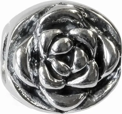 Produktbild von CarloBiagi Bead Charm Schmuck Element Rose 925 Echt Silber BBS151