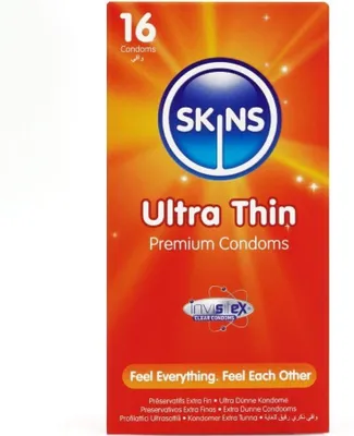 Immagine prodotto di Skins - Preservativi Ultra Sottili Premium Confezione Da 16