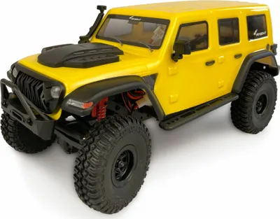 Produktbild von Amewi RC Auto AMXRock AM18 Kratos  gelb LiPo Akku 600mAh/14+
