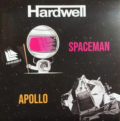 Image de Hardwell - APOLLO / SPACEMAN (MEGENTA VINYL) Vinyle