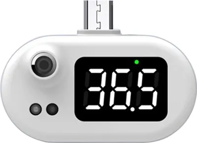 Image de Thermomètre de téléphone Mesure précise Thermomètre portable USB intelligent Capteur pour téléphone portable