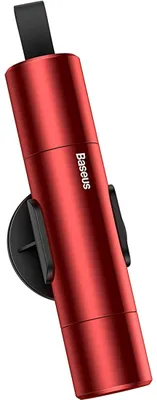 Zdjęcie produktu dla Młotek Bezpieczeństwa Baseus Sharp Tool Do Szyb (Czerwony)