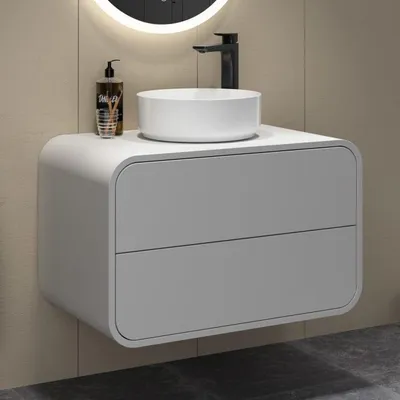 Image de Meuble sous-vasque Pure Arc, 80 cm