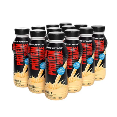 Produktbild von Body Attack High Protein Shake 12x500ml