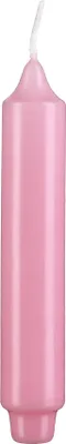 Produktbild von Stabkerzen (Zapfenfuß) Rosa 250 x 30 mm, 12 Stück