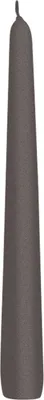 Produktbild von Spitzkerzen Grau Metallic 250 x Ø 25 mm, 8 Stück