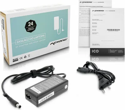 Imagen del producto de Cargador HP, 18,5 V, 3,5 A, 65 W, con conector de 7,4 x 5,0 mm