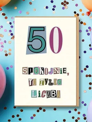 Produktbild von Geburtstags  zum 50. Geburtstag