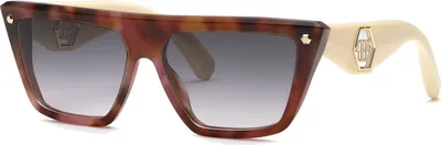 Produktbild von Philipp Plein SPP177 Avana cipria lucida 58/15/140 Damen Sonnenbrillen