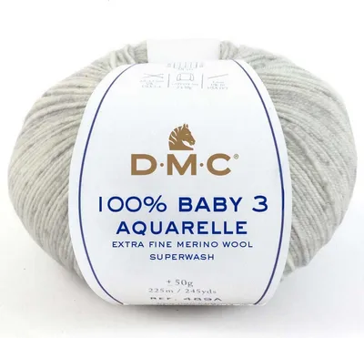 Produktbild von DMC 100% Baby Aquarelle Wool – reine Wolle (Farbe 1390)