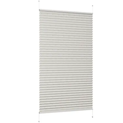 Produktbild von Plissee Klemmfix ohne Bohren 80x200cm Leinen Sichtschutz Blickdicht Sonnenschutzrollo  Lichtschutz Faltrollo Jalousie Rollos für Fenster und Tür