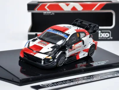 Immagine prodotto di Toyota GR Yaris Rally1#18 T.Katsuta/A.Johnston WRC Rally Ypres 2022 IXO 1:43