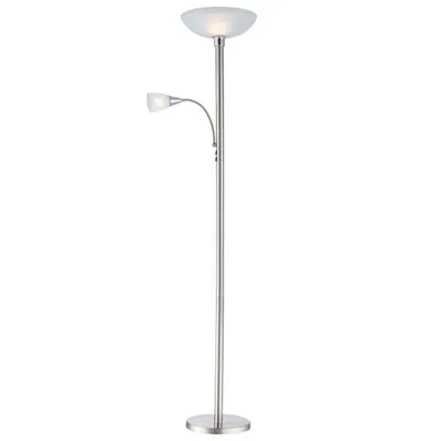 Produktbild von Globo Lighting|Stehleuchte Metall verchromt, 1x E27 LED