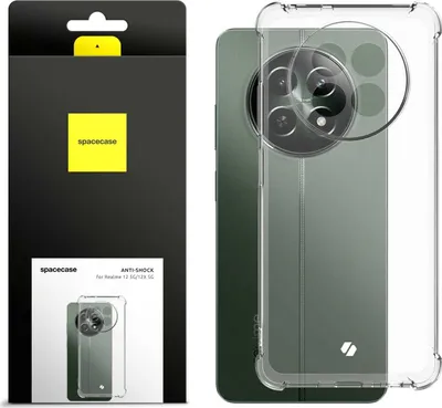 Obrázok produktu pre Silikónové puzdro SPACECASE Anti-shock pre Realme 12 5G/12X 5G Transparent