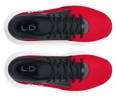 Image de Under Armour UA Lockdown 7 Chaussures de basketball unisexe 3028512 600 rouge , Taille:45.5 EU