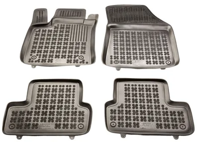 Produktbild von REZAW PLAST Fußmatten Set Gummi für RENAULT Megane IV Schrägheck (B9A/M/N) Vorne+Hinten