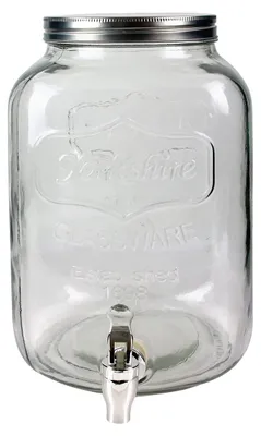 Zdjęcie produktu dla CMP KV7177 Szklany pojemnik na napoje z zaworem, 8 l