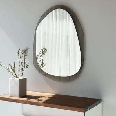 Produktbild von Curti - Spiegel, 75x55h cm Braun-Bronze, Oval