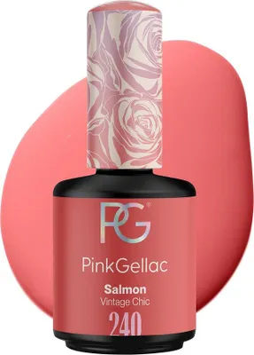 Produktbild von Pink Gellac - Shellac - Vintage Chic - Cremiges Finish - Salmon - 15 ml