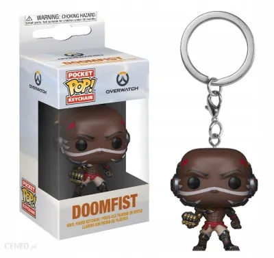 Zdjęcie produktu dla Breloczek Funko Overwatch Doomfist figurka 6 cm