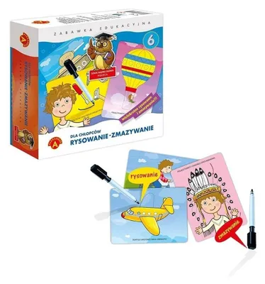 Produktbild von Rysowanie-zmazywanie 6 Dla chlopcow