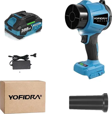 Immagine prodotto di Ventola turbo, funzionamento senza fili, motore brushless, set di batterie 1x388VF