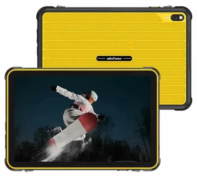 Image de Tablette Ulefone RUGKING PAD 2 PRO 10,1 pouces, Unisoc, 8 Go de RAM, 128 Go, jaune