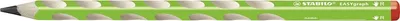 Image de Crayon triangulaire ergonomique pour droitiers - STABILO EASYgraph en bleu - Stylo simple - dureté B
