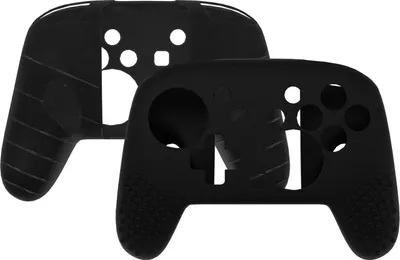 Obrázok produktu pre INF Silikónové ochranné puzdro pre Switch 2 Pro ovládač – 2 kusy čierna