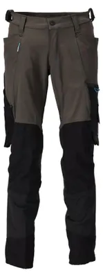 Immagine prodotto di Pantaloni con tasche al ginocchio antracite scuro/nero, taglia 82 C54 MASCOT 23179-311-1809