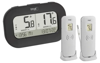 Imagen del producto de Termómetro digital de doble verificación TFA Dostmann, color (30.3073.01)