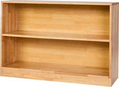 Immagine prodotto di SucceBuy libreria a scaffale per bambini (lunghezza 90 cm), armadio per giocattoli a 2 livelli, soluzione per riporre i giocattoli, scaffale per la camera da letto, la stanza dei bambini e il soggiorno, vetrina marrone