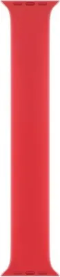 Image de Apple Solo Strap en silicone pour l'Apple Watch | 38/40/41/42 mm - Taille 7 - (Produit) Rouge