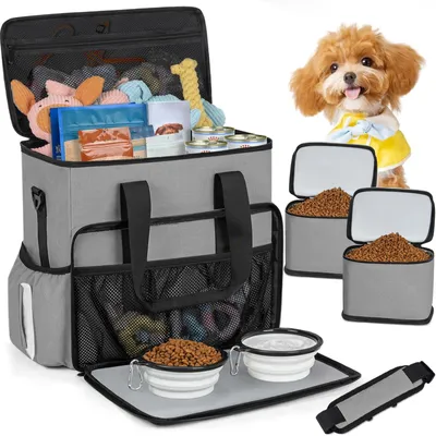 Image de Solidchoice - Sac à friandises pour chiens avec bandoulière