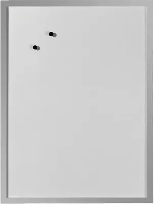 Produktbild von Tabule a magnetická tabule Herlitz 40x60cm s dřevěným rámem stříbrná
