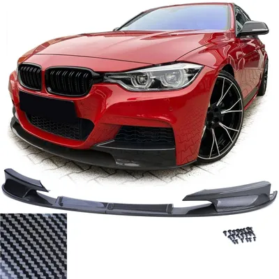Produktbild von Frontspoiler Spoiler Lippe Carbon Look für BMW 3er F30 F31 2015-2019 mit M-Paket