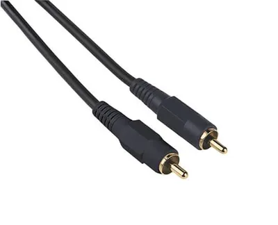 Obrázek produktu pro Hama Audio Connecting Cable RCA Male Plug - RCA Male Plug, 0.75 m, Digital, RCA, RCA, 0,75 m, Černá