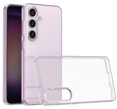 Obrázok produktu pre Pre Samsung Galaxy S24 Silikónové ochranné transparentné puzdro na mobilný telefón Kryt Puzdro TPU tenké