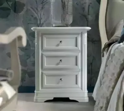 Image de Table de chevet design Console Tables Chambre à coucher Bois Luxe Nouveau